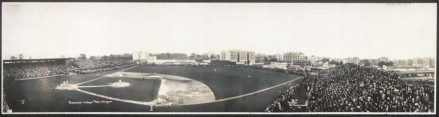 American League Park, New York 1910 Painting