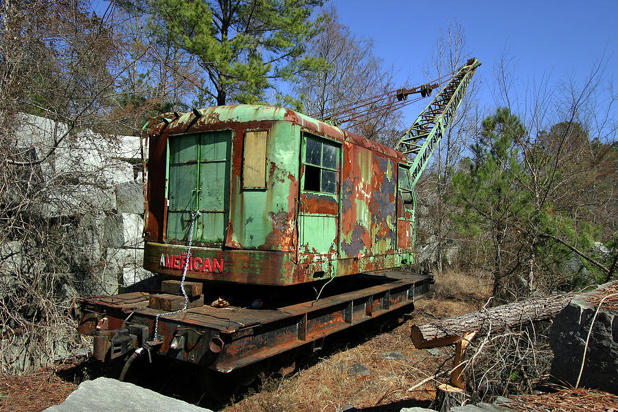 American Locomotive Crane Photograph by Joseph C Hinson - Fine Art America