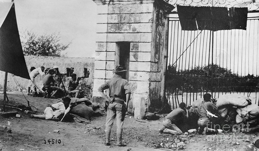 American Marines In Haiti In 1915 Photograph by Bettmann