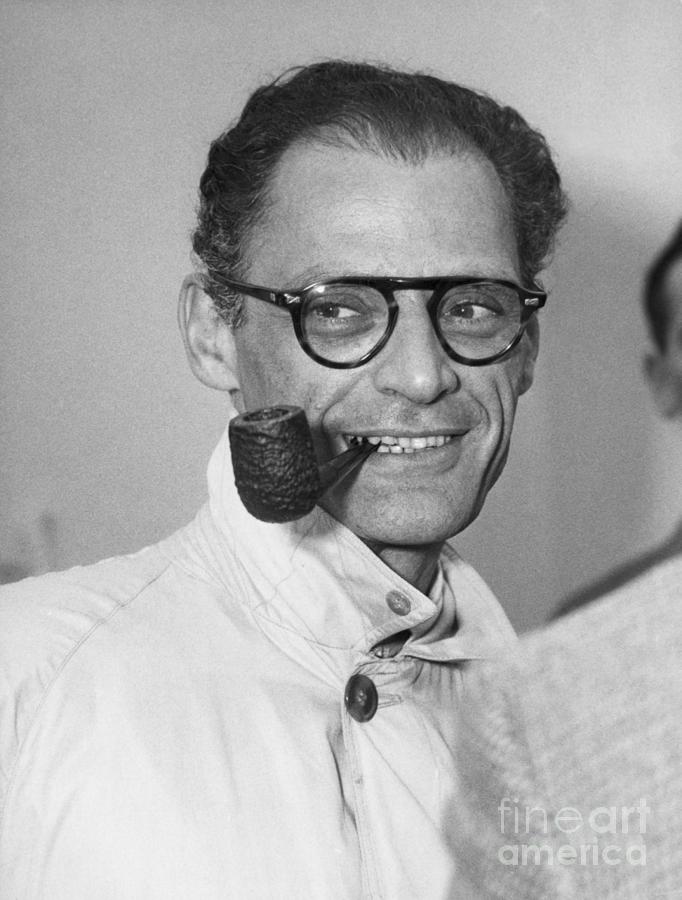 American Playwright Arthur Miller Photograph By Bettmann Fine Art America 4296