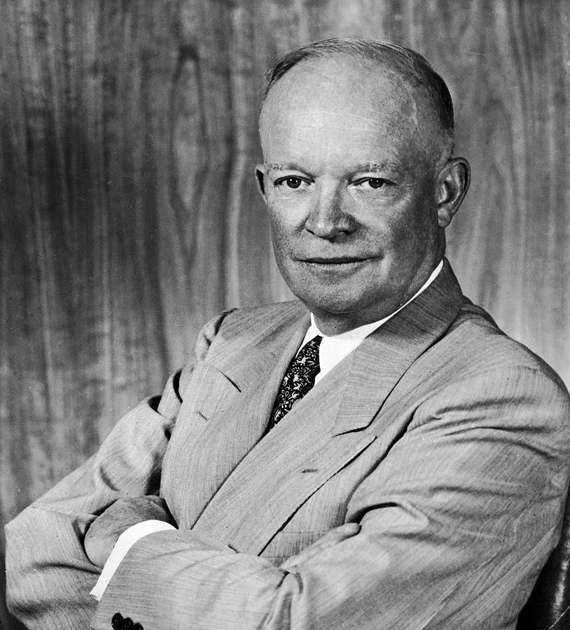 American President Eisenhower 1953 Photograph by Keystone-france