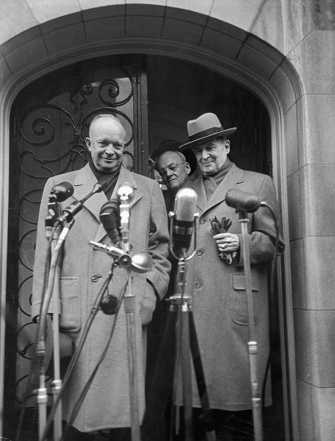 Dwight Eisenhower Photograph - American President-elect Dwight D Eisenhower by Alfred Eisenstaedt
