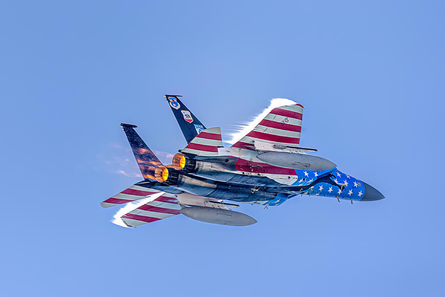 Jet Photograph - American Proud by Linda Arnado