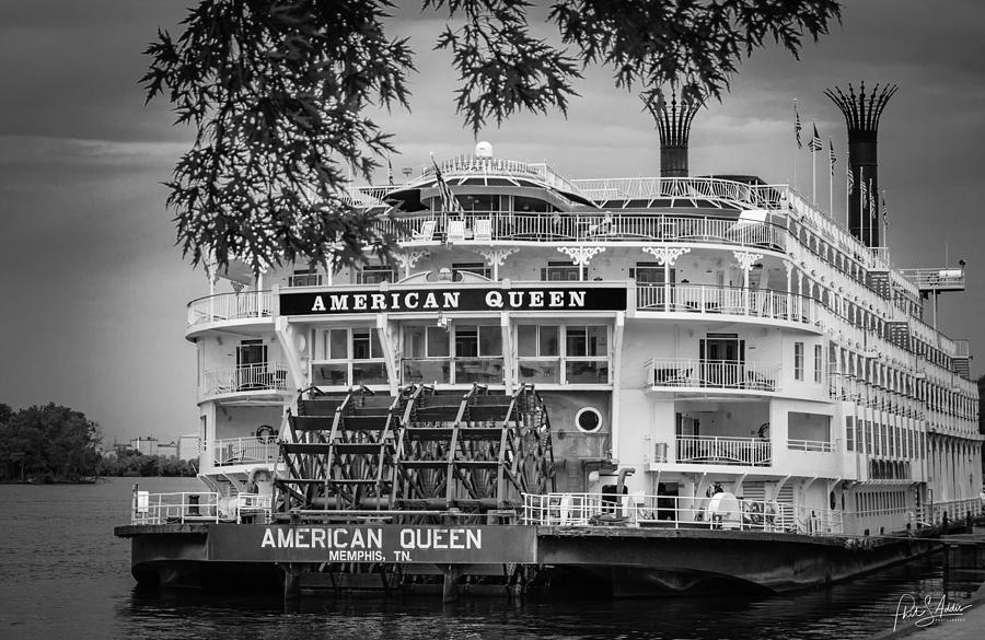 American Queen Paddlewheel  Photograph by Phil S Addis