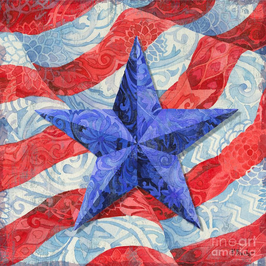 Watercolor Painting - American Star by Paul Brent