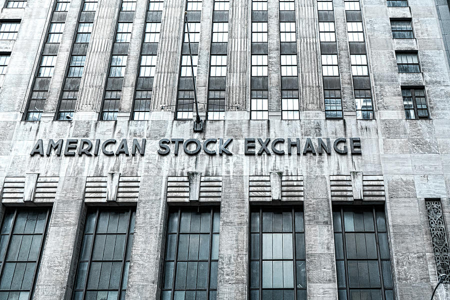 American Stock Exchange Photograph by Sharon Popek