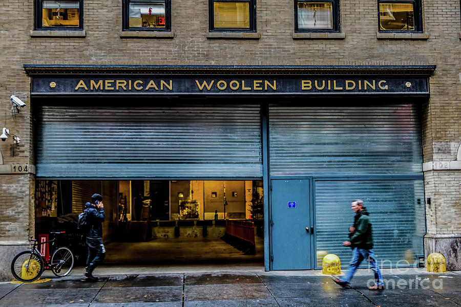 American Woolen Building Photograph by Thomas Marchessault