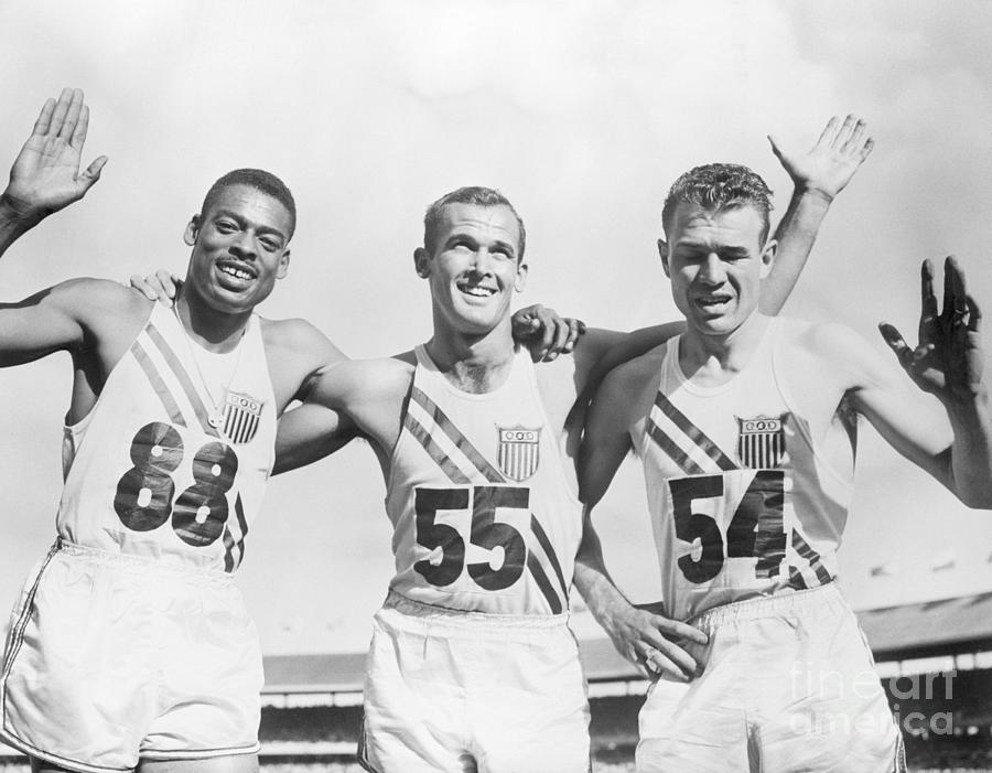 Americans Sweep Olympic 200 Meters Photograph by Bettmann Americans Sweep Olympic 200 Meters Photograph by Bettmann