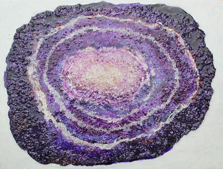 Amethyst Painting by Madeleine Arnett