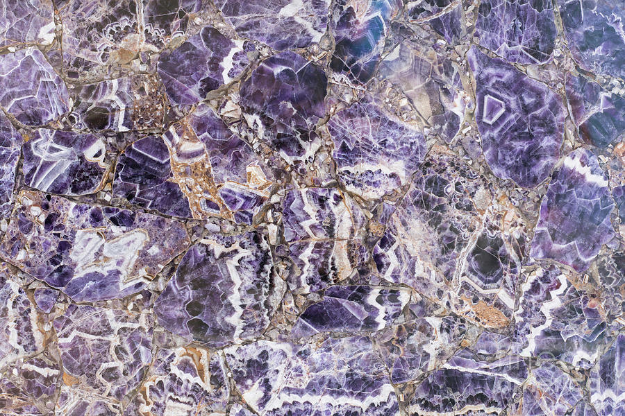 Amethyst Photograph by Microgen Images/science Photo Library