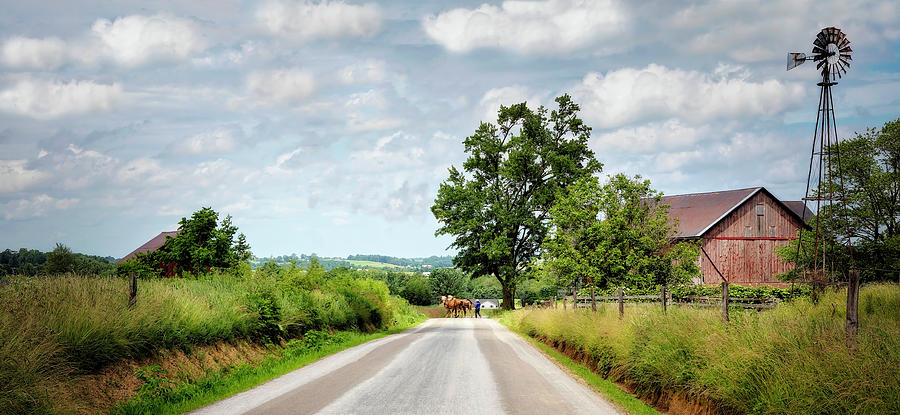 Amish Country Photograph by Deborah Penland