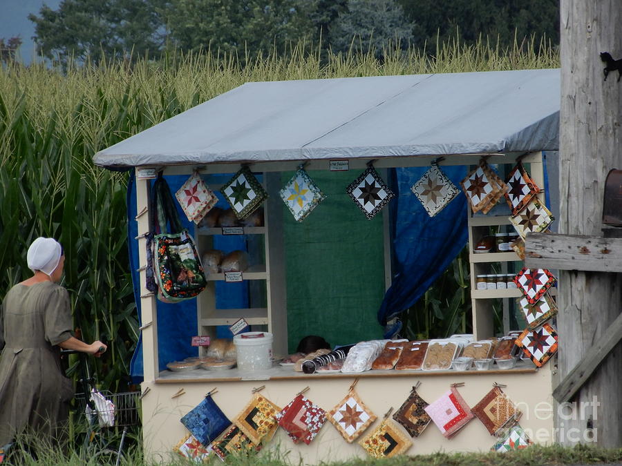 Amish Roadside Stand Photograph by Christine Clark