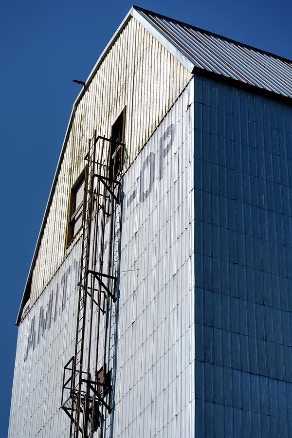 Amity Coop Elevator Exterior Photograph by Jerry Sodorff