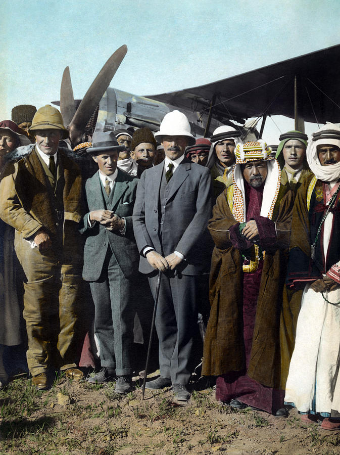 Portrait Photograph - Amman Aerodrome, 1921 by Granger