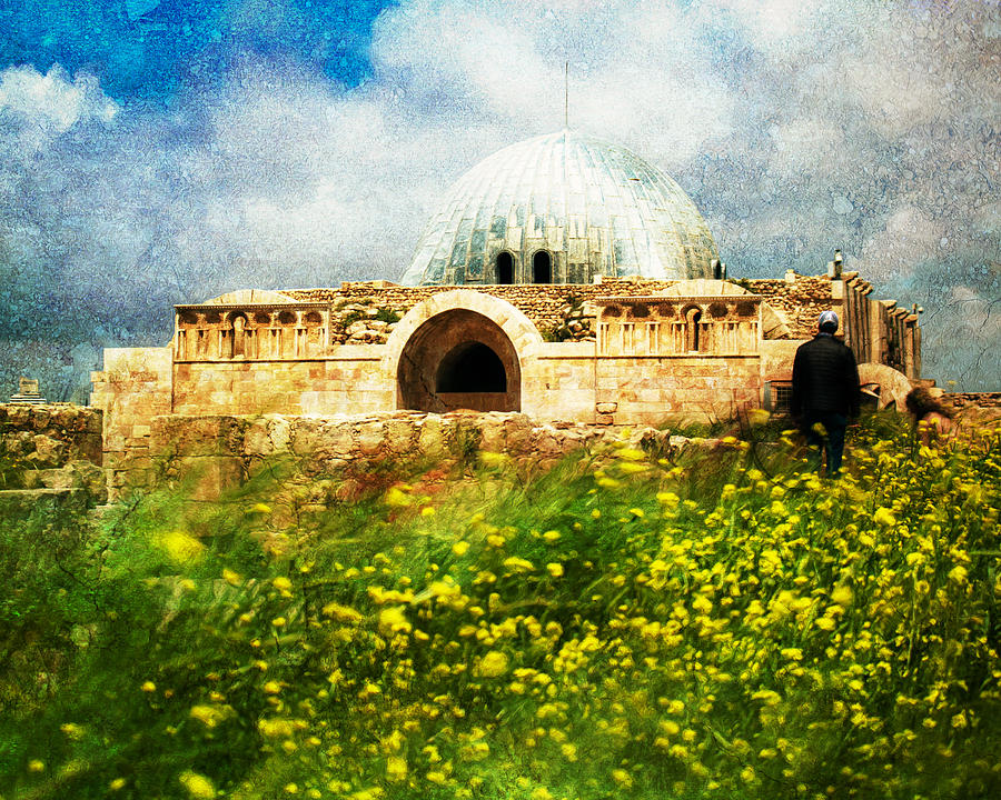 Amman Citadel Photograph by Ali Abu Ras - Pixels