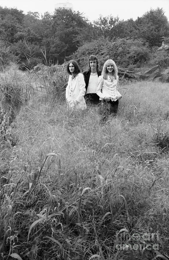 New York City Photograph - Amongst The Rushes, Canadian Rock Band by The Estate Of David Gahr