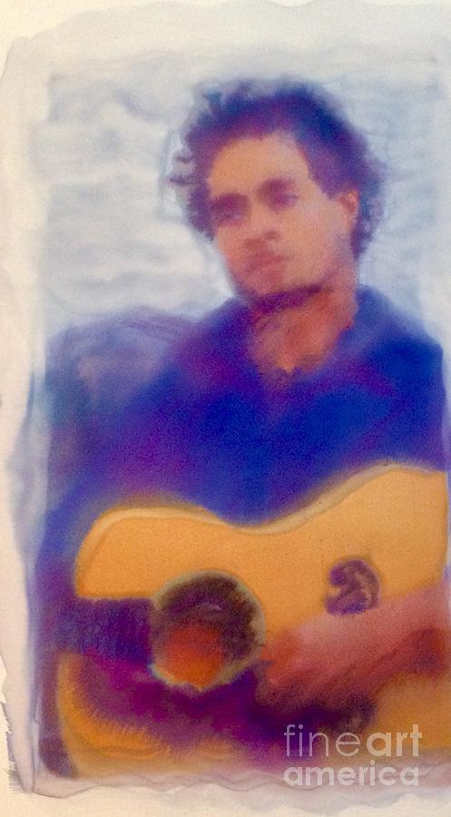 Amos Lee Painting by FeatherStone Studio Julie A Miller