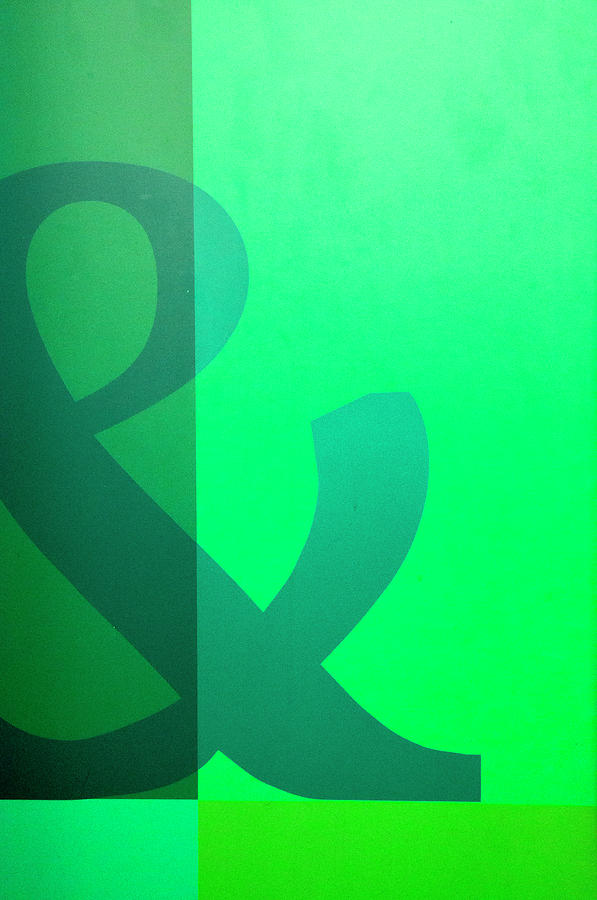 Ampersand Photograph by Ginger Stein