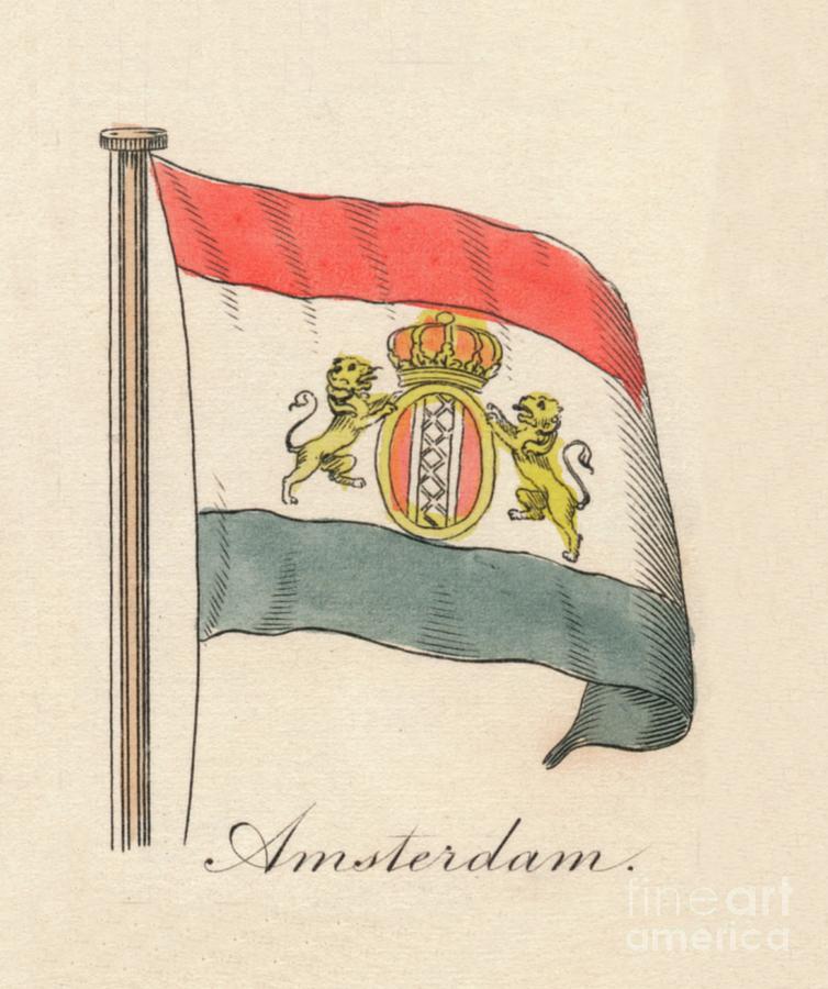 Amsterdam, 1838 Drawing by Print Collector