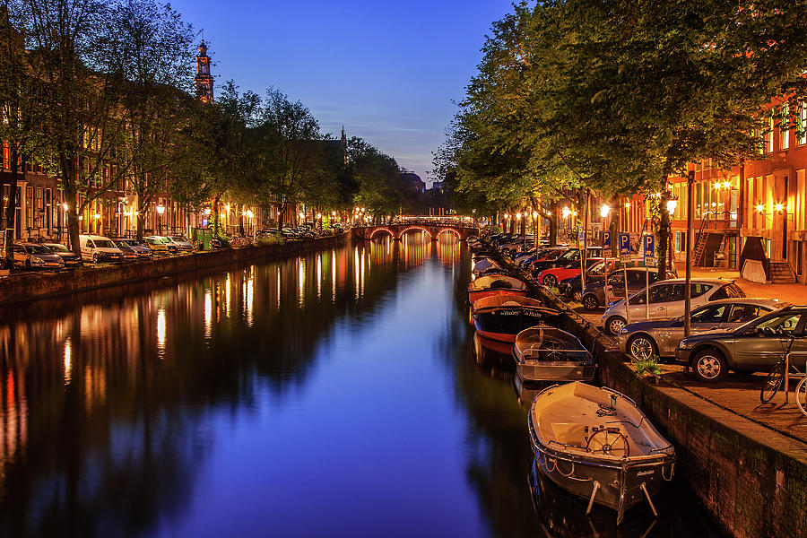 Amsterdam Photograph - Amsterdam At Twilight by Andrew Soundarajan Amsterdam Photograph - Amsterdam At Twilight by Andrew Soundarajan