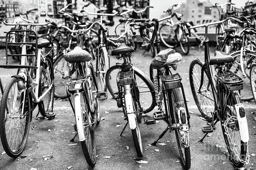 Amsterdam Bike View Photograph by John Rizzuto