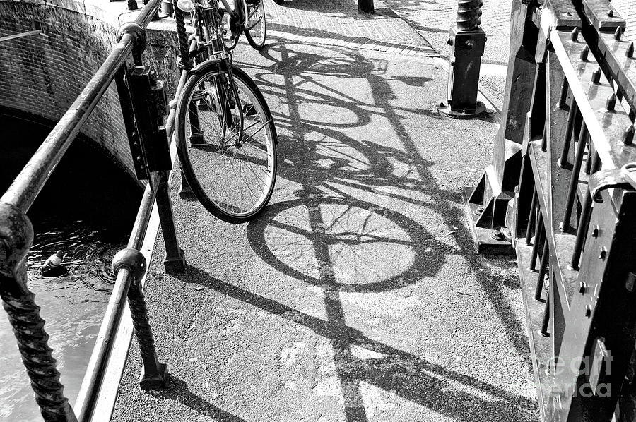 Amsterdam Bridge Shadows Photograph by John Rizzuto