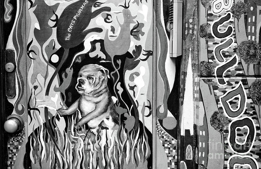 Amsterdam Bulldog Graffiti Photograph by John Rizzuto