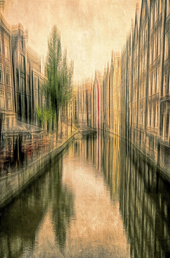 Amsterdam Canal Photograph by Deborah Penland