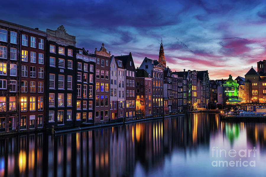 Amsterdam Canals Photograph by Stanley Chen Xi, Landscape And Architecture Photographer
