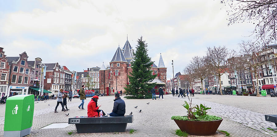 Amsterdam Photograph - Amsterdam Christmas by Charles Quiles Amsterdam Photograph - Amsterdam Christmas by Charles Quiles