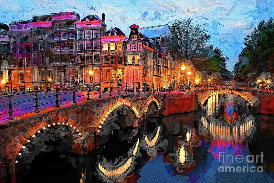 Amsterdam Impasto Photograph by Jack Torcello