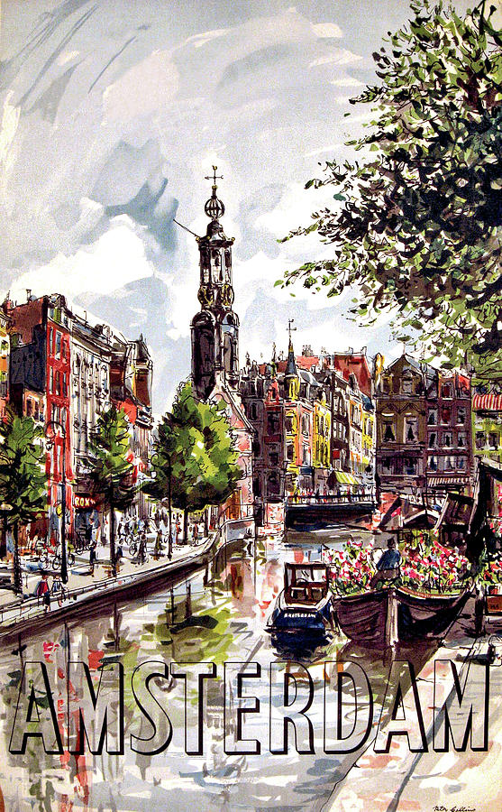 Amsterdam Digital Art by Long Shot