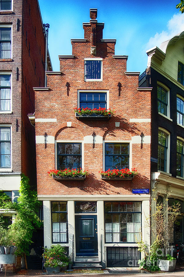 Amsterdam Street Corner Photograph by George Oze