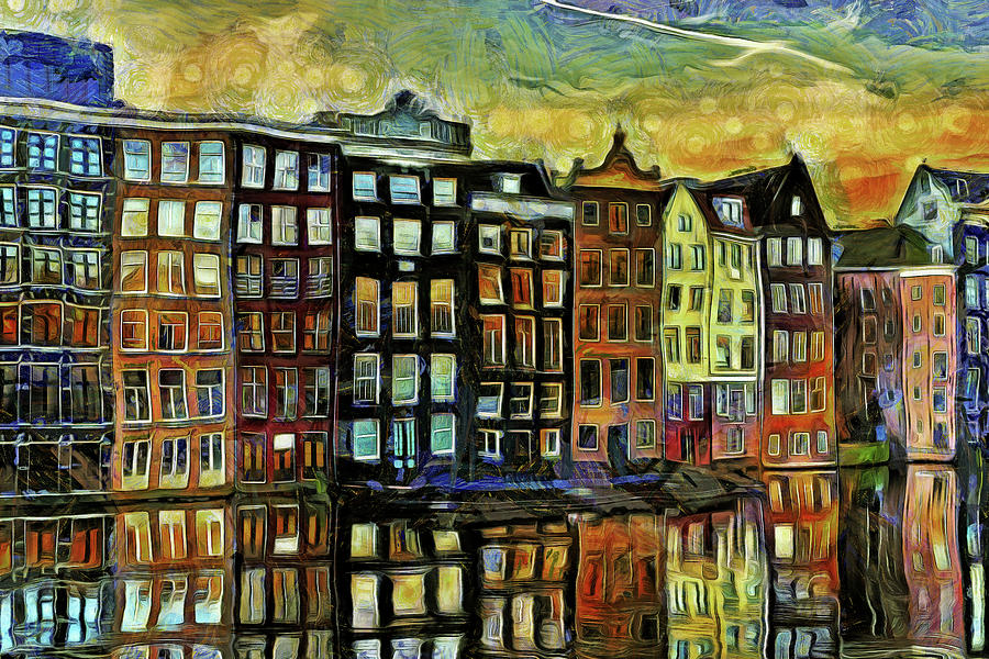 Amsterdam The Netherlands by Mad Artist Amsterdam The Netherlands by Mad Artist