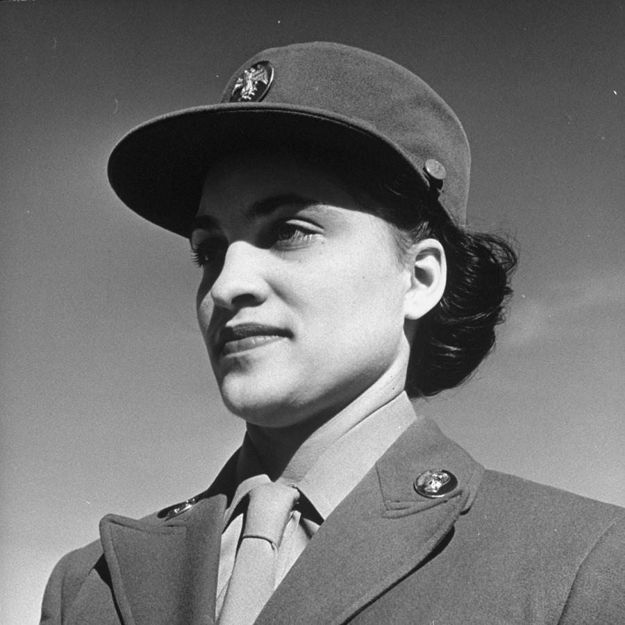 An African American woman serving in the Women's Army Corps. by Charles ...