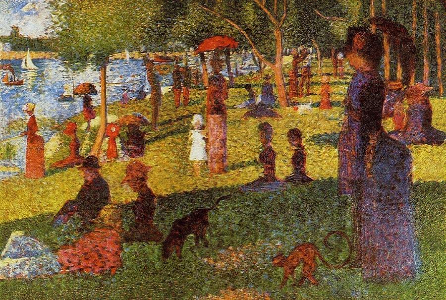 An Afternoon at La Grande Jatte Painting by Georges Seurat.