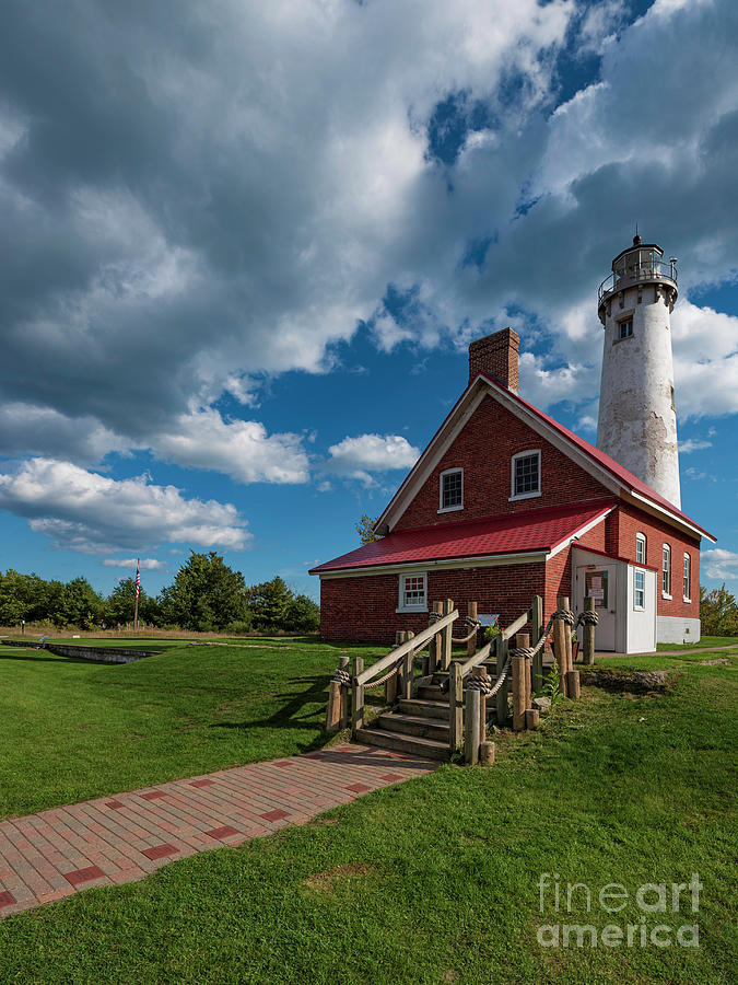 An Afternoon At Tawas Point Lighthouse Photograph