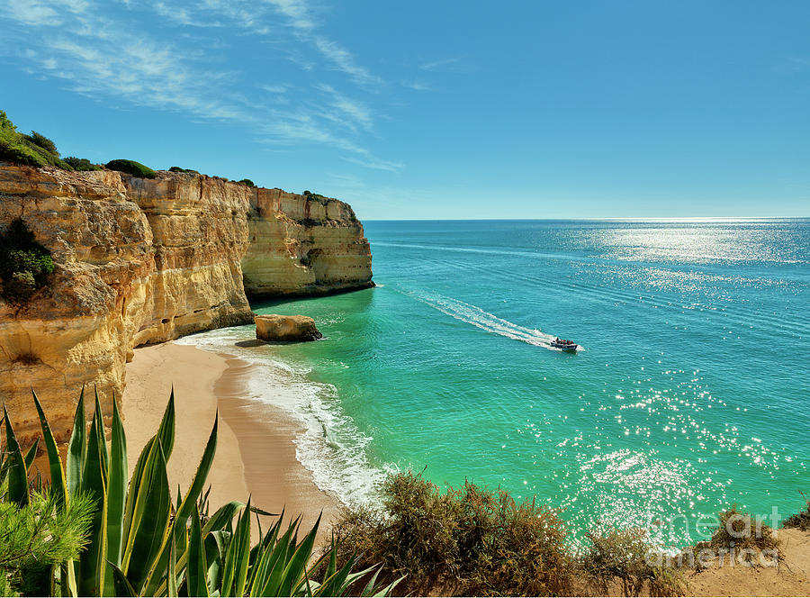 An Algarve cove Photograph by Mikehoward Photography