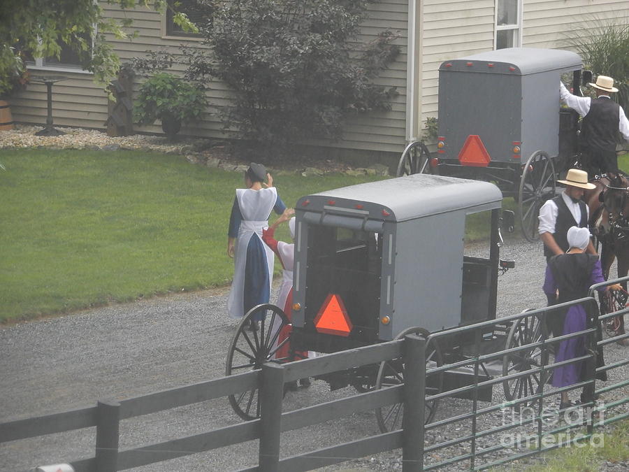 An Amish Church Community Photograph by Christine Clark
