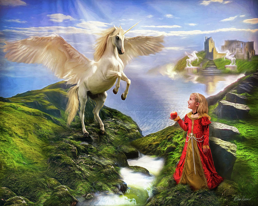 An Apple for Pegasus Photograph by Diana Haronis An Apple for Pegasus Photograph by Diana Haronis