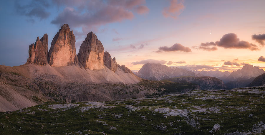 An Evening In The Dolomites Photograph by Daniel F.