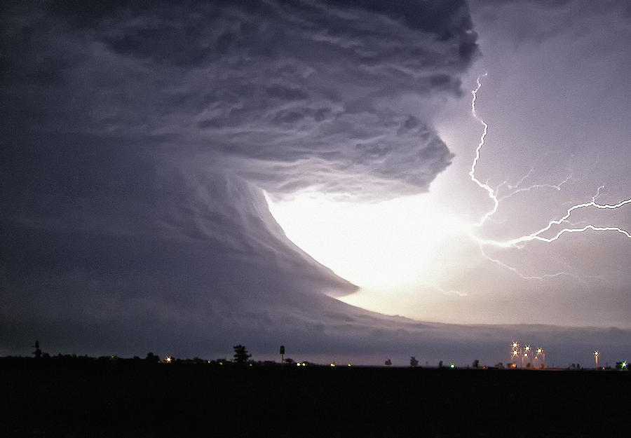 An Explosive Cloud-to-cloud Bolt Shoots Photograph by Jason Persoff Stormdoctor
