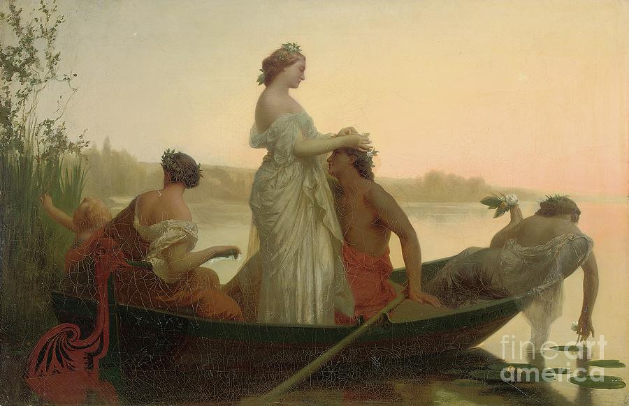 An Idyll Of Marriage Painting by Henri Pierre Picou