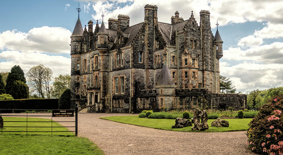 Architecture Photograph - An Irish Mansion by Phyllis Taylor