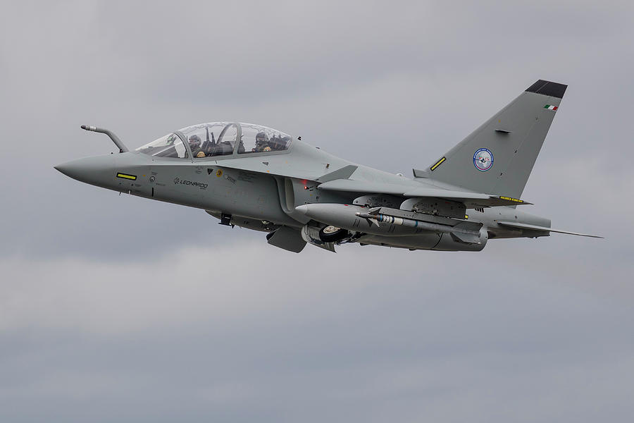 An Italian Air Force M-346 Jet Photograph by Rob Edgcumbe