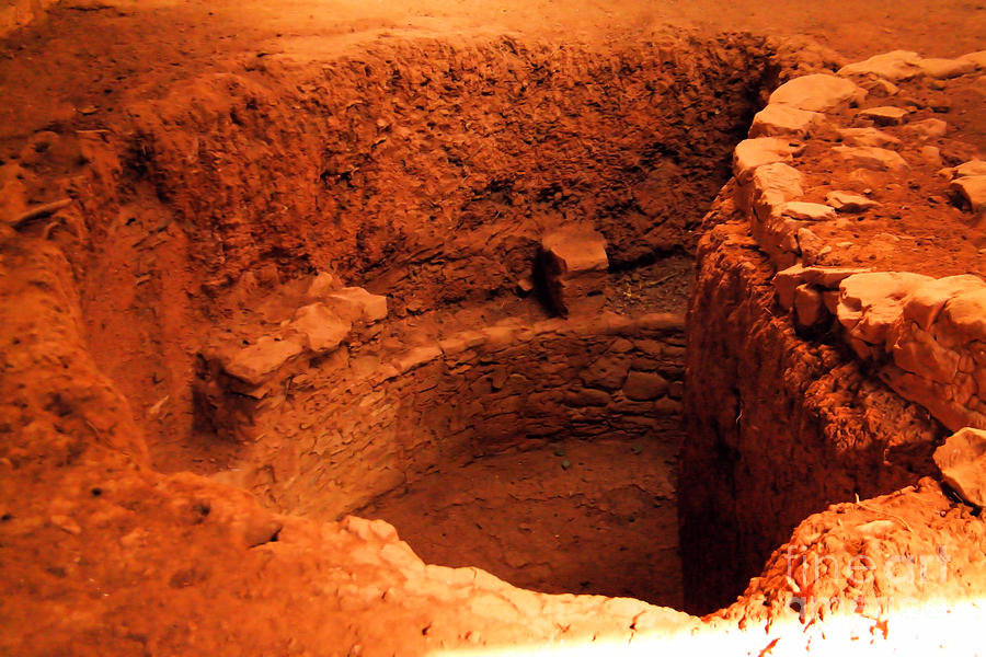 An old Kiva  Photograph by Jeff Swan