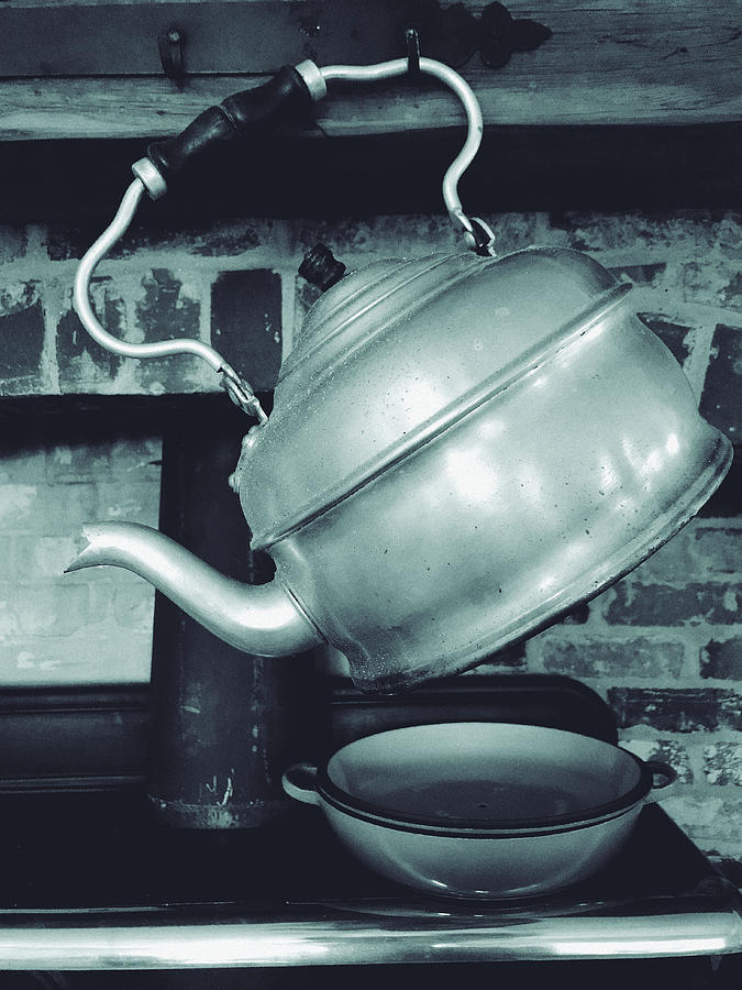 An Old Tea Kettle Photograph by Eising Studio
