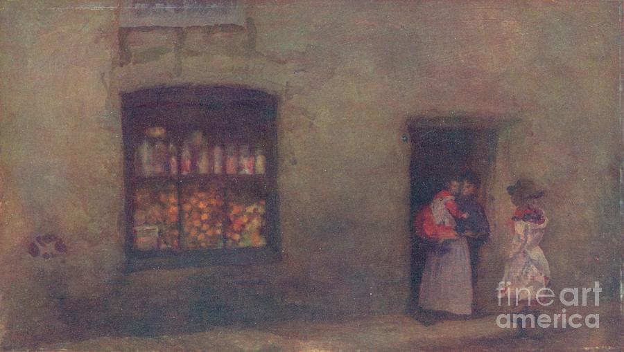 An Orange Note Sweet Shop, 1884, 1904 Drawing by Print Collector