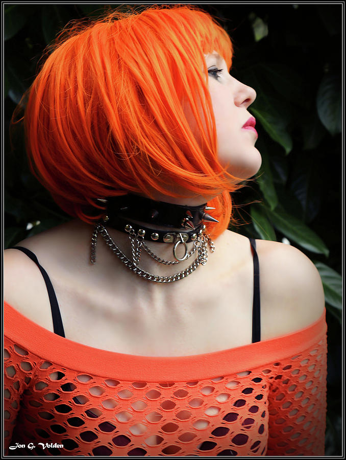 An Orange Profile Photograph by Jon Volden