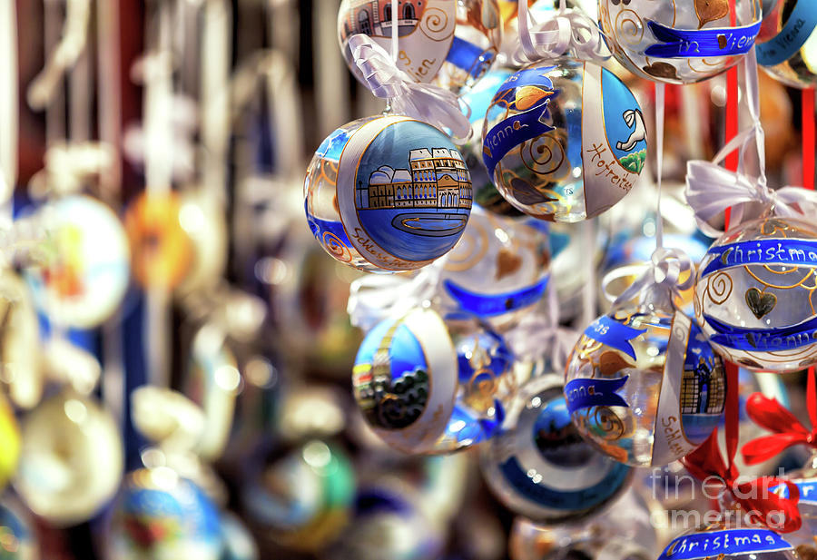 An Ornament for Christmas at the Vienna Christkindlmarkt Photograph by John Rizzuto